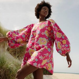 Arianne Elmy Pink Good Luck Dress Size L +3”